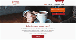 Desktop Screenshot of businessbreakfastclub.nl